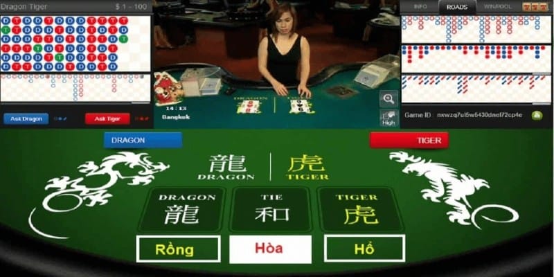 Tựa game Rồng hổ phổ biến